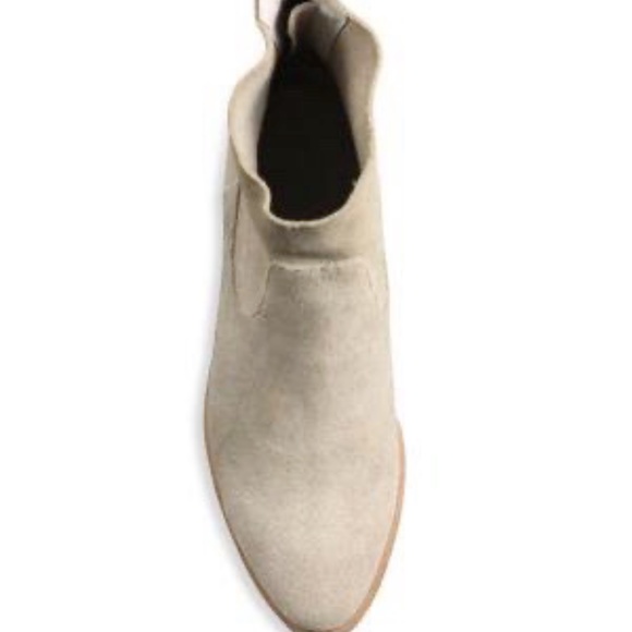 Joie Adria Suede Ankle Bootie in Latte - Picture 10 of 16
